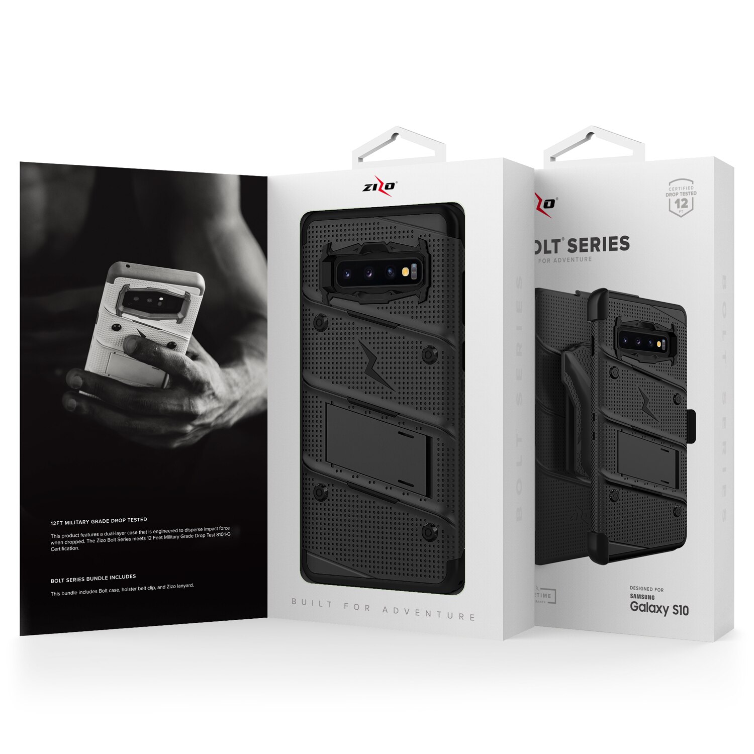 Samsung Galaxy S10 Case Bolt Series Zizo