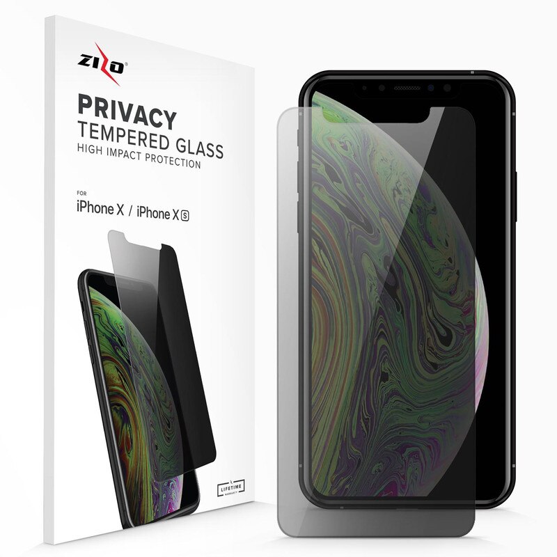 Zizo Privacy Tempered Glass Screen Protectors