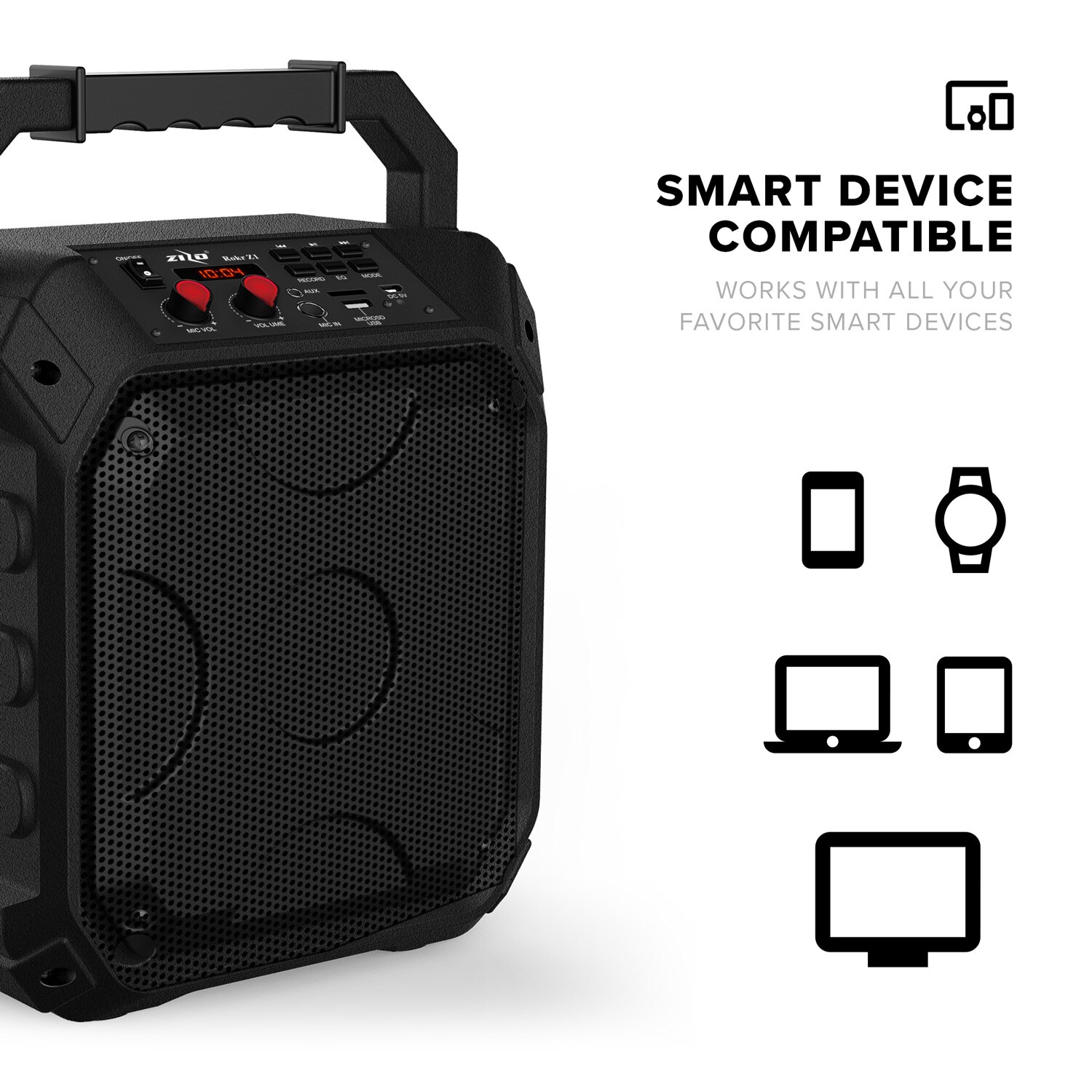 ZIZO Rokr Z1 Portable Bluetooth Speaker