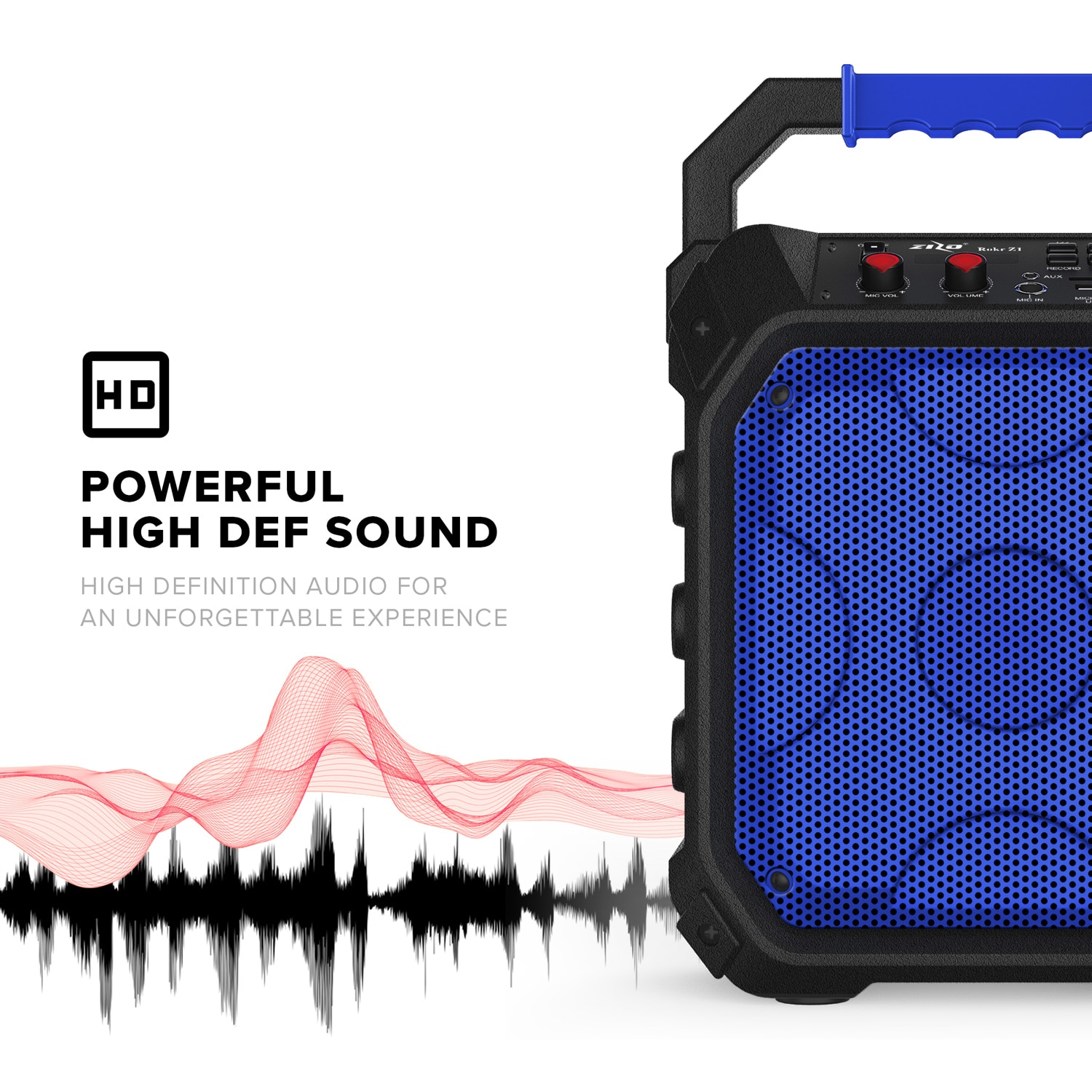 ZIZO Rokr Z1 Portable Bluetooth Speaker