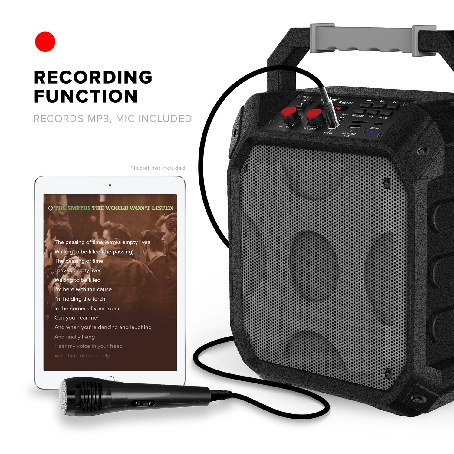 ZIZO Rokr Z1 Portable Bluetooth Speaker