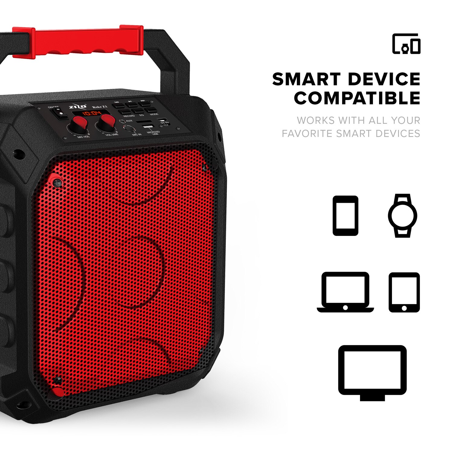 ZIZO Rokr Z1 Portable Bluetooth Speaker