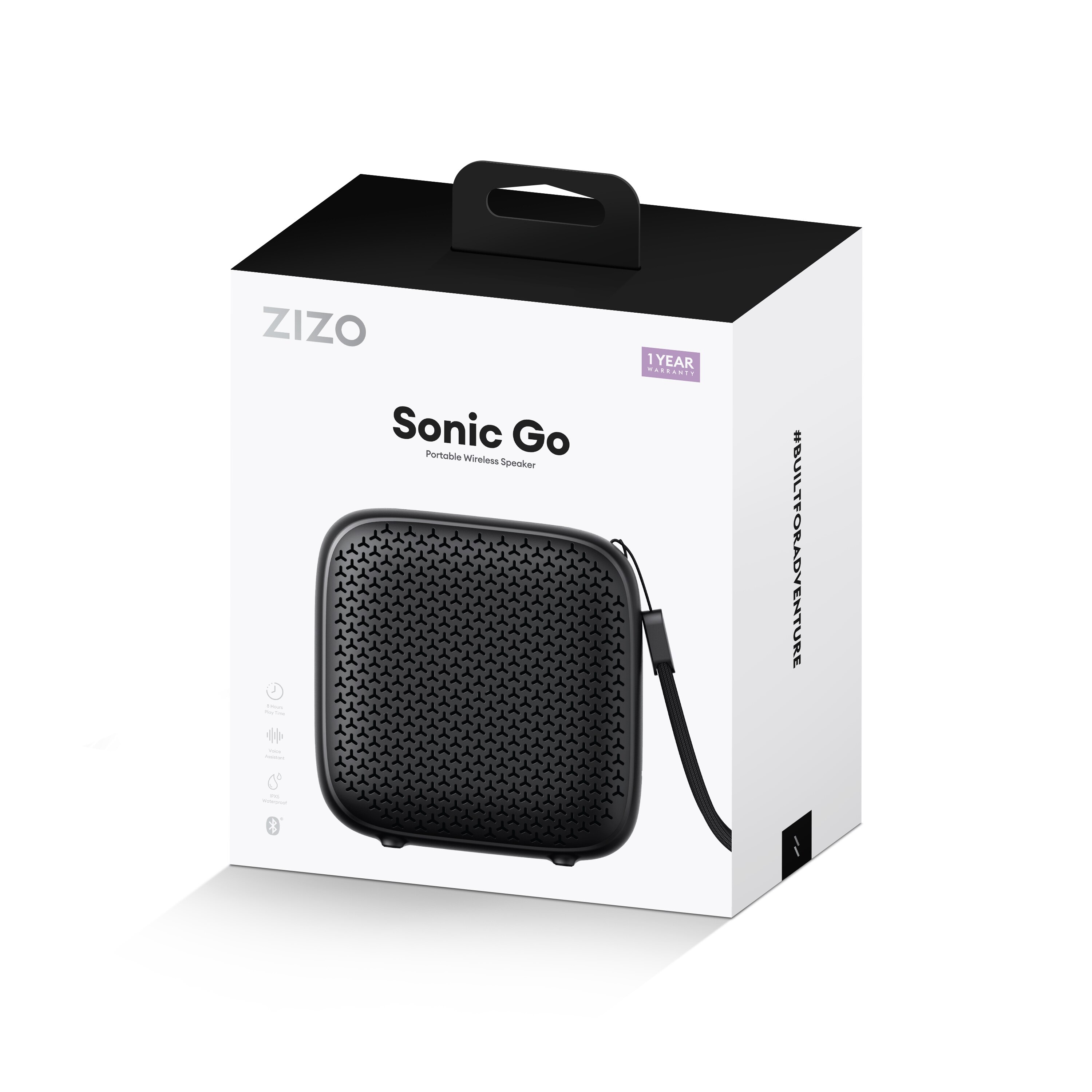 ZIZO Sonic Go Portable Bluetooth Speaker